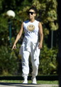 Eva Longoria enjoys a sunny morning out at the park with husband Jose Baston in Los Angeles