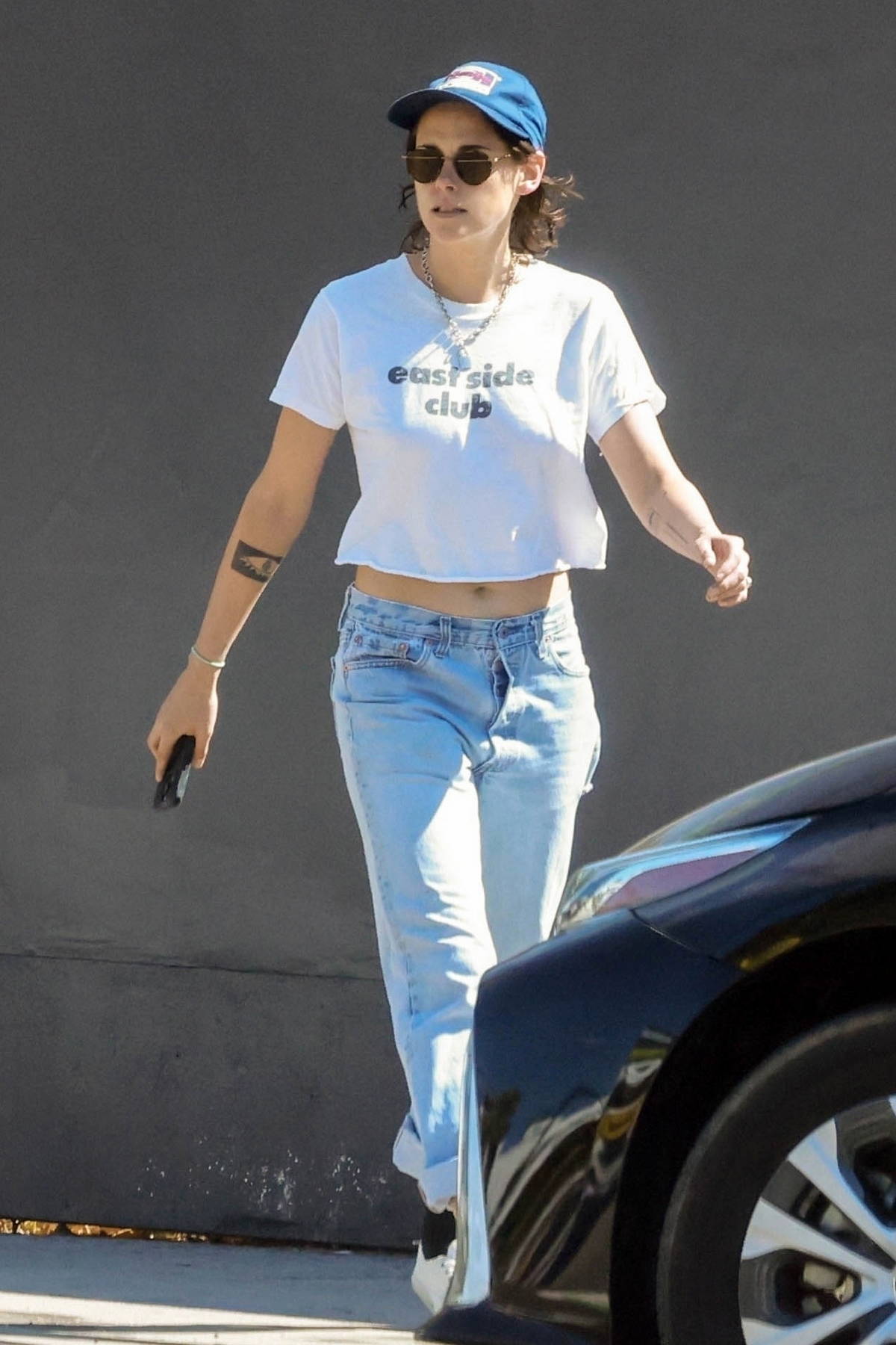 Kristen Stewart seen leaving Stark Waxing Studio in Los Angeles