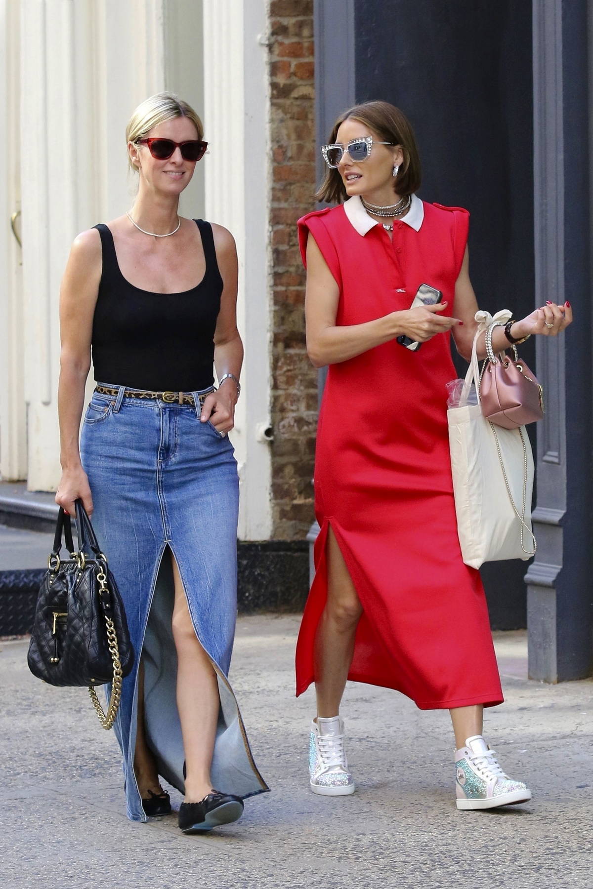 Nicky Hilton and Olivia Palermo Enjoy a Shopping Day in N.Y.C.