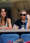 21metgala on X: Kate Harrison and Chloe Grace Moretz are seen at the 2023  US Open Tennis Championships.  / X
