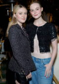 Dakota and Elle Fanning attend Chanel dinner to celebrate the launch of Sofia Coppola Archive: 1999-2023 in Los Angeles