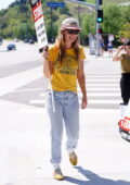 Olivia Wilde joins the SAG-AFTRA and WGA strike outside of Universal Studios in Burbank, California