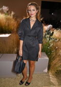 Dianna Agron attends the Hermès Womenswear SS24 show during Paris Fashion Week in Paris, France