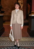 Maisie Williams attends Thom Browne's 20th Anniversary Celebration with Phaidon at the Victoria and Albert Museum in London, UK
