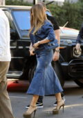 Sofia Vergara looks fabulous in all-denim ensemble while spotted leaving a  business meeting at SBE