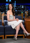 Anne Hathaway makes an appearance on 'The Tonight Show Starring Jimmy Fallon' in New York City