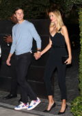 Ivanka Trump looks stunning in a black jumpsuit while arriving at Art Basel party in Miami Beach, Florida