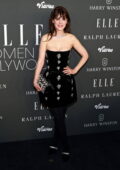 Zooey Deschanel attends the ELLE’s Women in Hollywood 2023 celebration at Nya Studios in Los Angeles