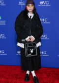 Billie Eilish attends the 01th Palm Springs International Film Festival Awards at the Palm Spring Convention Center in Palm Springs, California