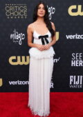 Camila Morrone attends the 29th annual Critics Choice Awards at Barker Hangar in Santa Monica, California