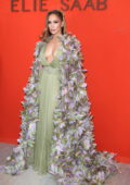 Jennifer Lopez attends the Elie Saab Haute Couture SS 2024 show during Paris Fashion Week in Paris, France