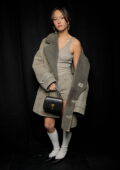 Lily Chee attends AMI Alexandre Mattiussi Menswear FW 2024-25 fashion show in Paris, France