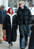 Megan Fox and Machine Gun Kelly step out for some shopping on New Year's Eve in Aspen, Colorado