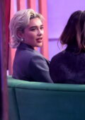Florence Pugh spotted on the set of 'The One Show' in London, UK
