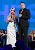 Megan Fox attends the 2024 People's Choice Awards at the Barker Hangar in Santa Monica, California