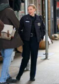Amanda Seyfried spotted in police uniform while filming on the set of 'Long Bright River' in New York City