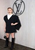 Chloe Grace Moretz attends the Louis Vuitton Womenswear FW 2024-25 show during Paris Fashion Week in Paris, France