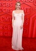 Emma Roberts attends the 2024 CMT Music Awards at Moody Center in Austin, Texas