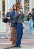 Katie Holmes and Suri Cruise step out for a coffee run in New York City