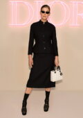Rosamund Pike attends the Dior Pre-Fall 2024 fashion show at the Brooklyn Museum in New York City