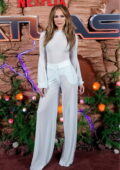 Jennifer Lopez attends a photocall for 'Atlas' at the Four Seasons Downtown in New York City