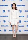 Emma Stone visits SiriusXM's Town Hall With The Cast And Director Of 'Kinds Of Kindness' in New York City