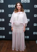 Jenna Coleman attends 'The Jetty' Photocall in London, England