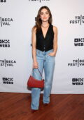 Lucy Hale attends the 2024 Tribeca Film Festival Jury Luncheon in New York City