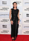 Lucy Hale attends the Opening Night Premiere of 'Diane Von Furstenberg: Woman In Charge' during the 2024 Tribeca Festival at BMCC Theater in New York City