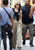 Jessica Biel is all smiles while spotted on the set of 'The Better Sister' in New York City