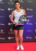 Eva Longoria participates in the Charity Padel Tournament in Marbella, Spain