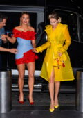 Gigi Hadid, Blake Lively and Ryan Reynolds attend the 'Deadpool & Wolverine' premiere afterparty in New York City