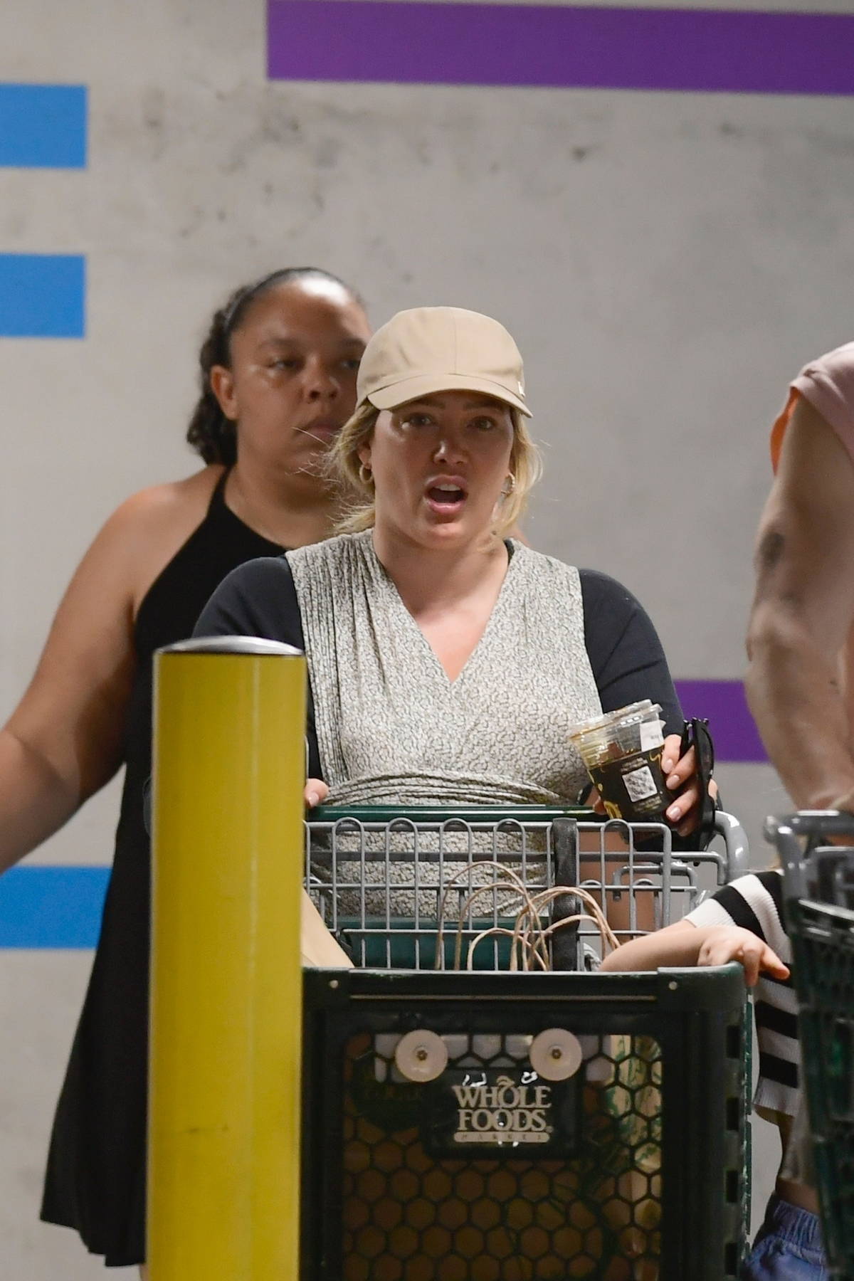 Hilary Duff and Matthew Koma spotted shopping groceries at Whole Foods in Los Angeles