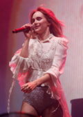 Suki Waterhouse performs live at ALL Points East Festival at Victoria Park in London, England