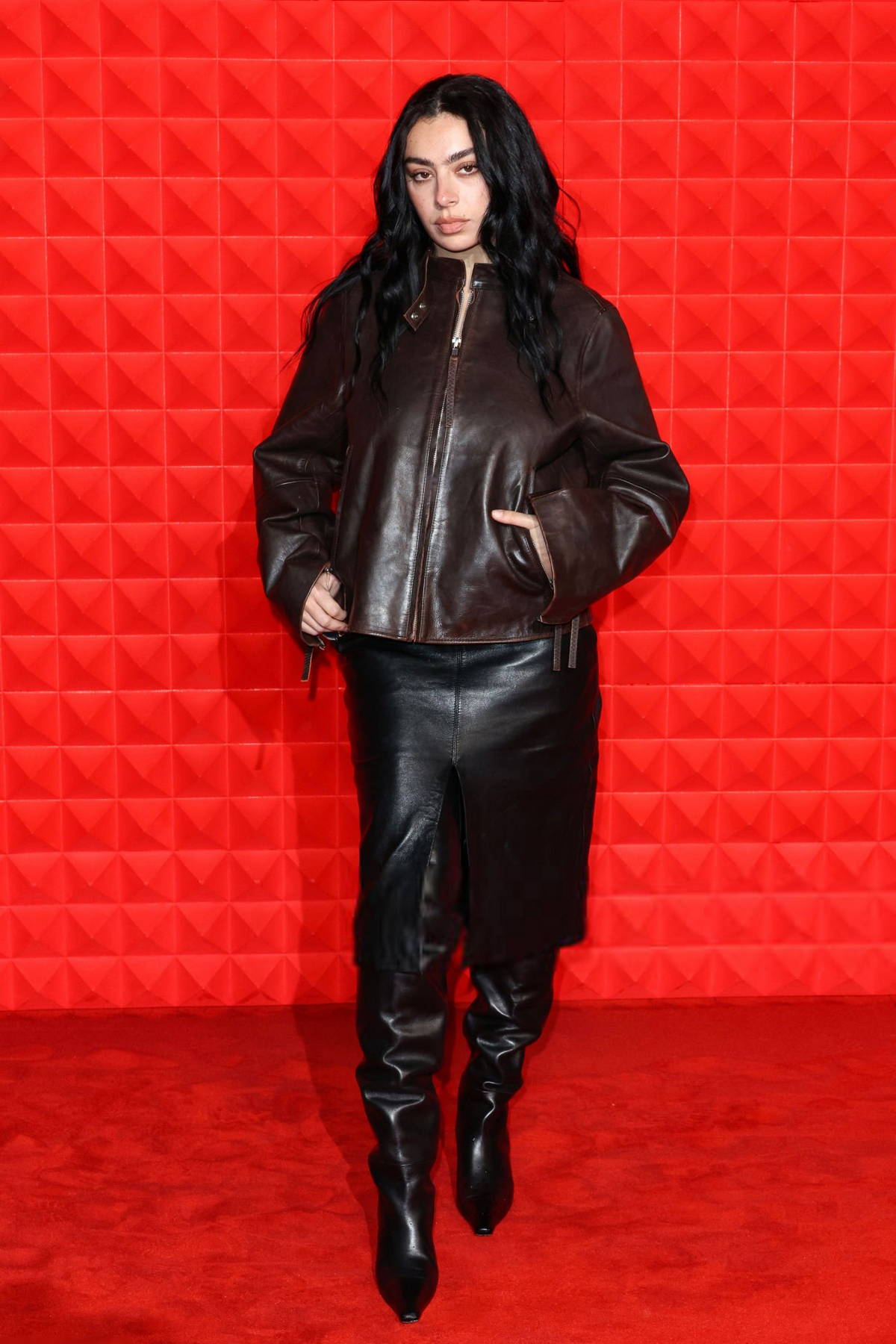 Charli XCX attends the H&M&LONDON event hosted by Lila Moss in London, England