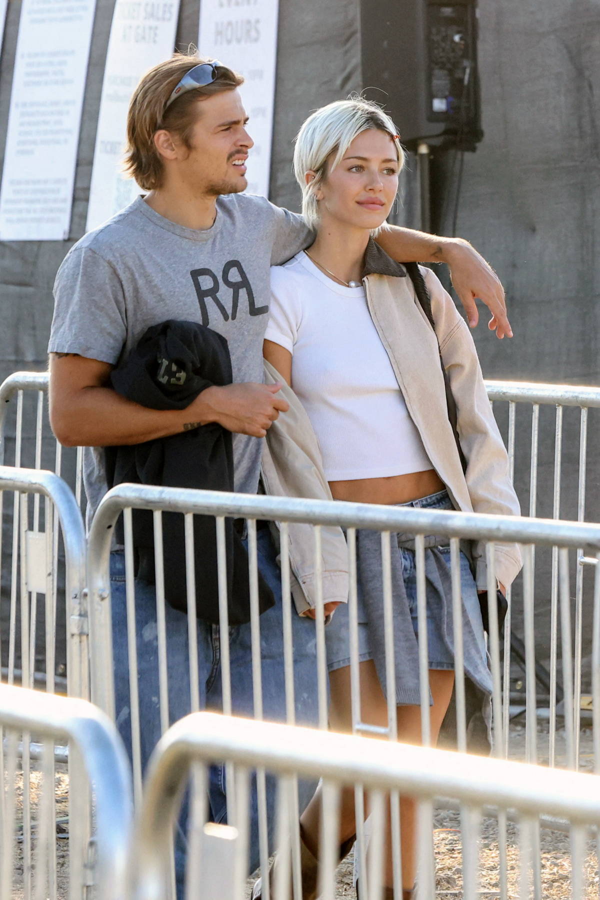 Delilah Hamlin and boyfriend Henry Eikenberry attend the Malibu Chili Cook Off in Malibu, California