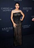 Salma Hayek attends Kering's 3rd Annual Caring For Women Dinner at The Pool in New York City