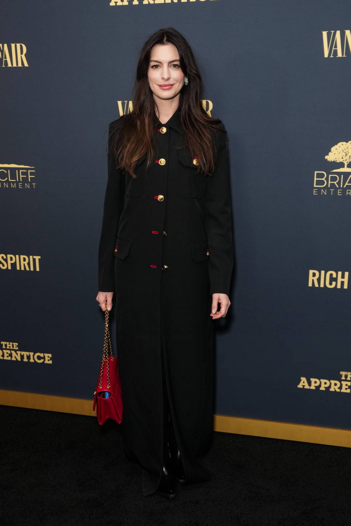 Anne Hathaway attends the Premiere of 'The Apprentice' at the DGA Theater in New York City