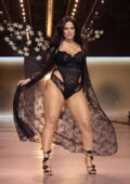 Ashley Graham walks the runway during the Victoria’s Secret Fashion Show 2024 in New York City