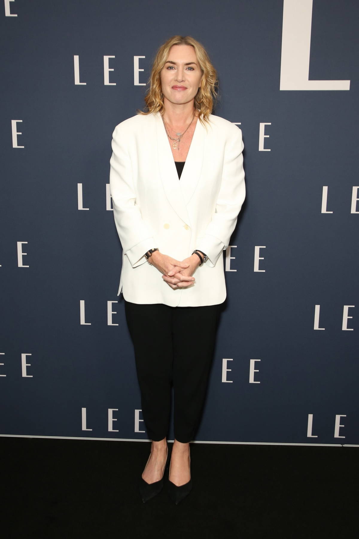 Kate Winslet attends the gala screening of 'Lee' at Ritz Cinemas in Sydney, Australia