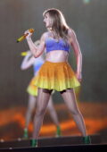 Taylor Swift performs live in concert during 'The Eras Tour' at Caesars Superdome in New Orleans, Louisiana