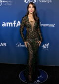 Caylee Cowan attends the amfAR Las Vegas benefit at the Wynn in Las Vegas, Nevada