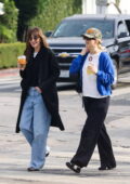 Jennifer Lawrence and Dakota Johnson step out together for some shopping in Los Angeles