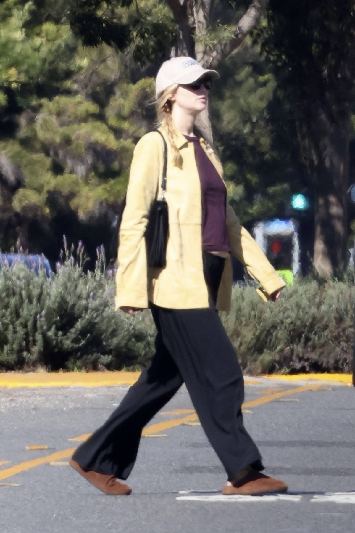 Jennifer Lawrence keeps things casual while visiting friends in Los Angeles