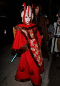 Megan Fox attends Kendall Jenner’s 2024 Halloween party at Chateau Marmont in West Hollywood, California