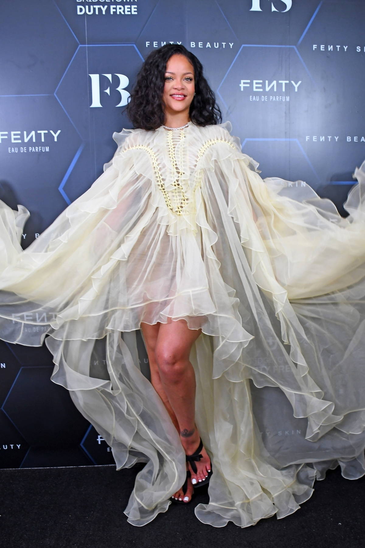 Rihanna hosts the official launch party of Fenty Beauty, Fenty Skin and Fenty Eau de Parfum in Bridgetown, Barbados