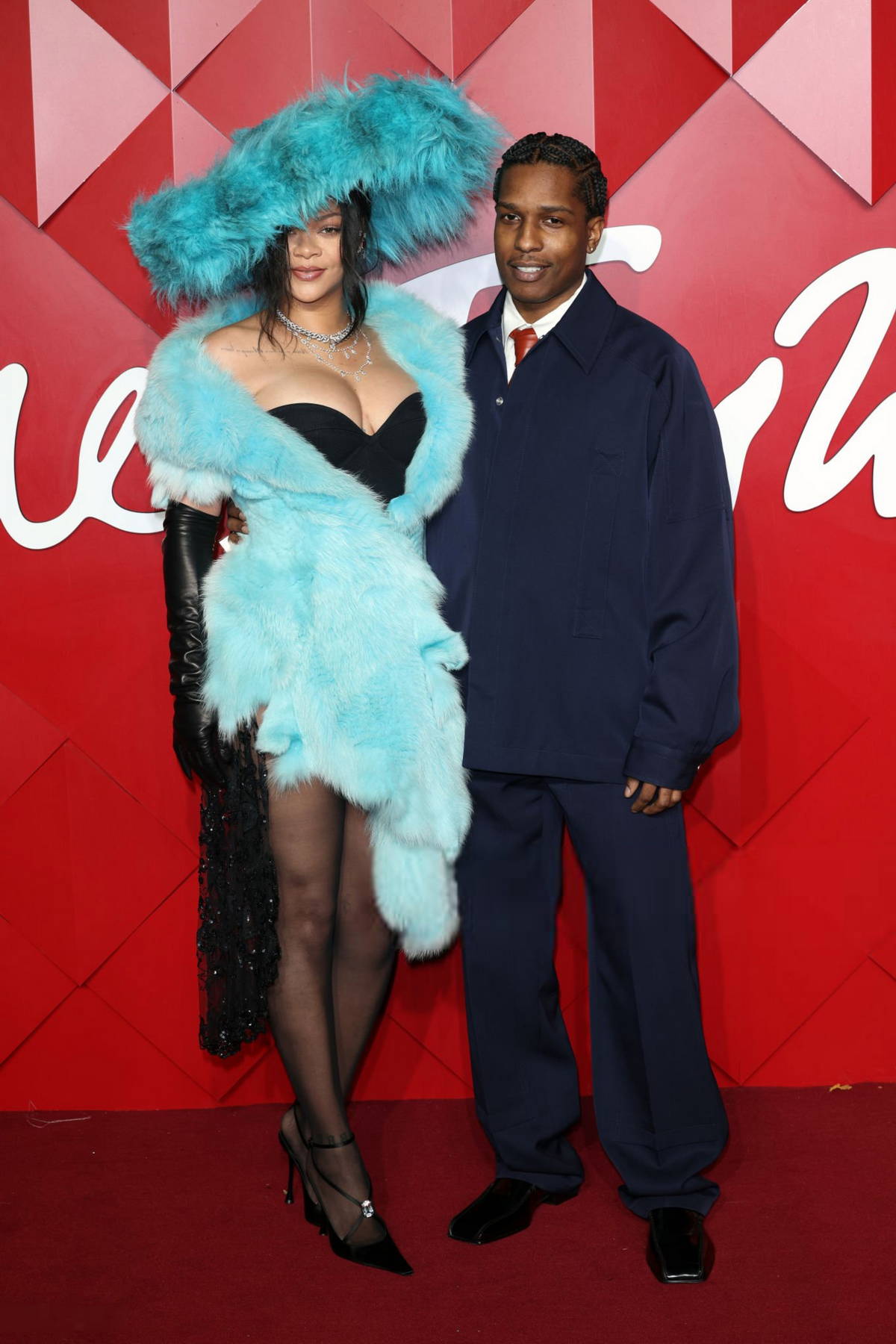 Rihanna attends The Fashion Awards 2024 at the Royal Albert Hall in London, England